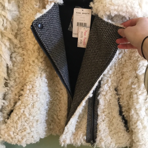 Free People (faux) Fur Jacket - Picture 3 of 5